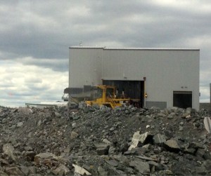 Secondary crushing circuit.