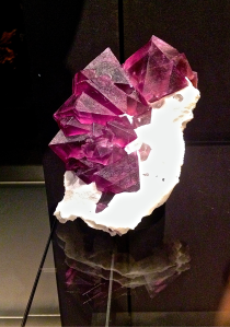 Fluorite mineral CaF2, from China. 